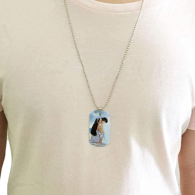 Metal Double Sided Dog Tag