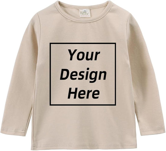 Custom Kids Long Sleeve Shirts