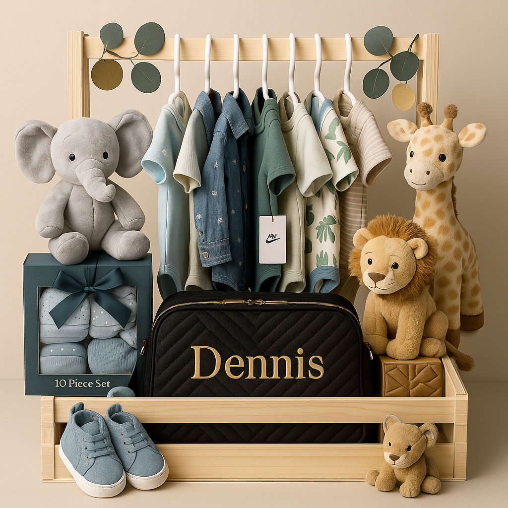Baby Crate Gift Set