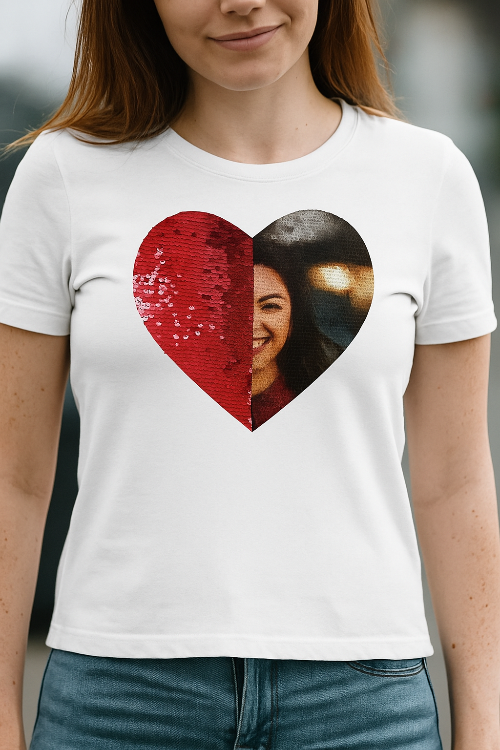 Sequin Flip Photo Shirt