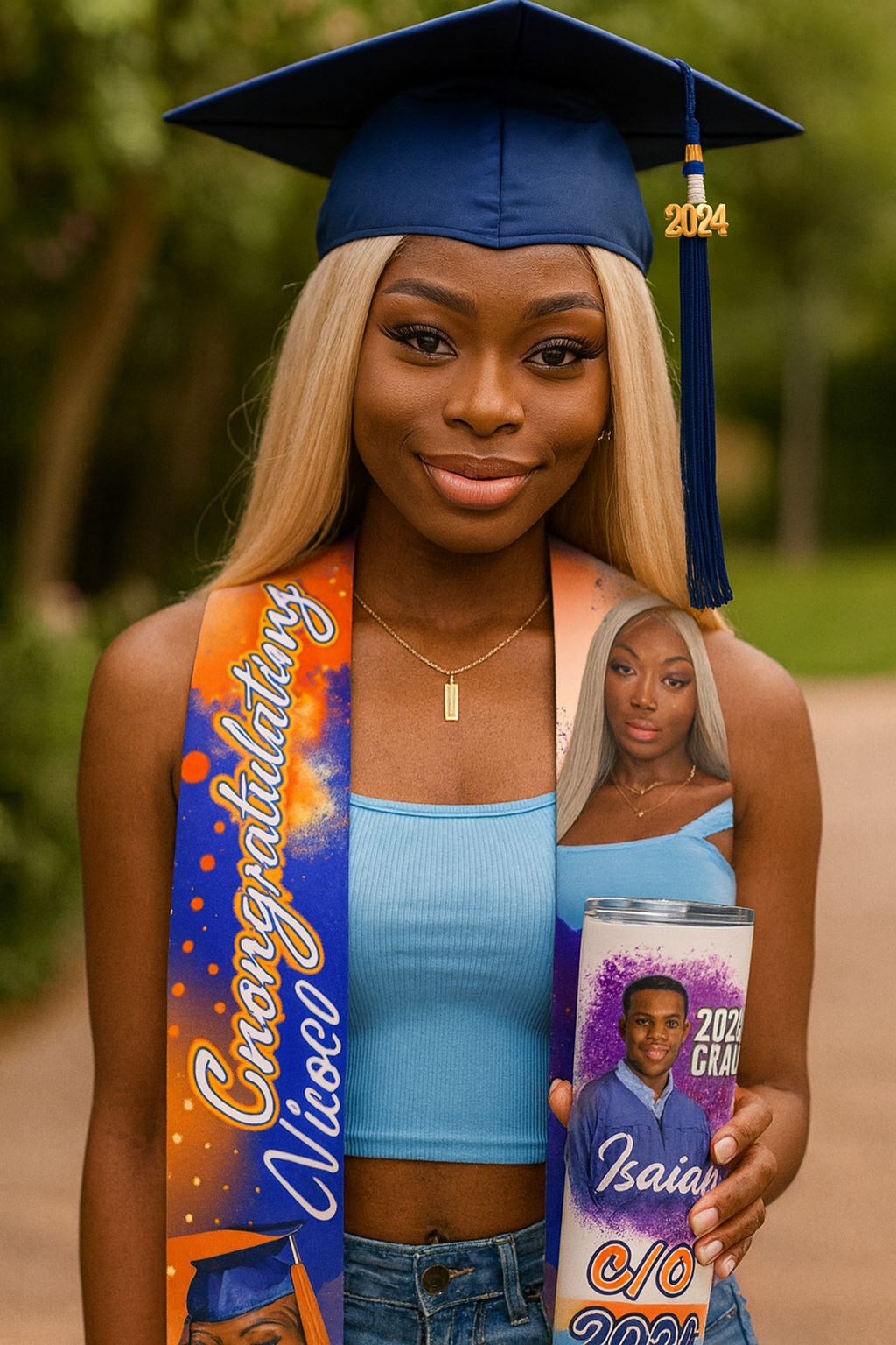 Custom Graduation Stole