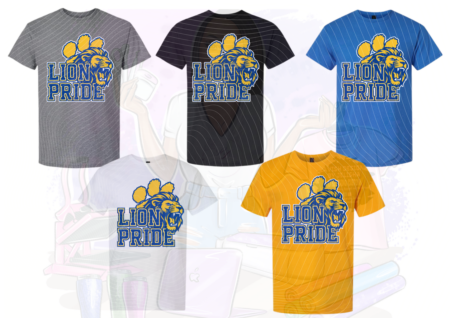 Lewisville Lions Fan Gear – Youth & Adult Tees