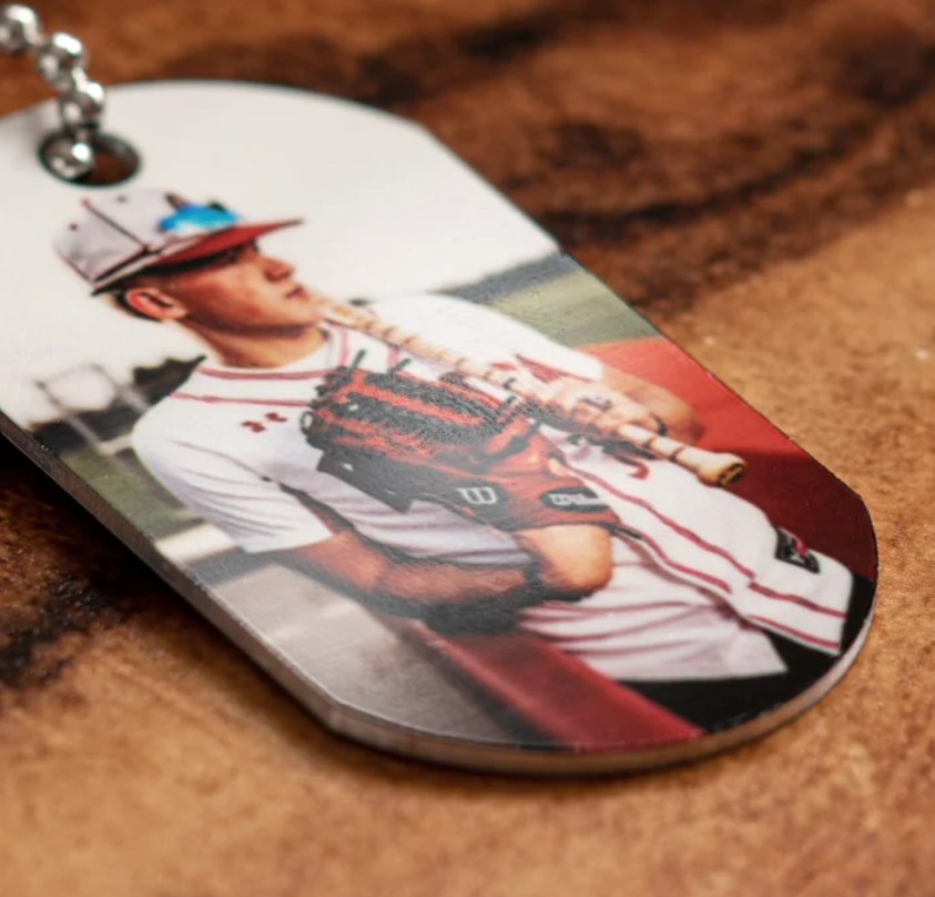 Metal Double Sided Dog Tag