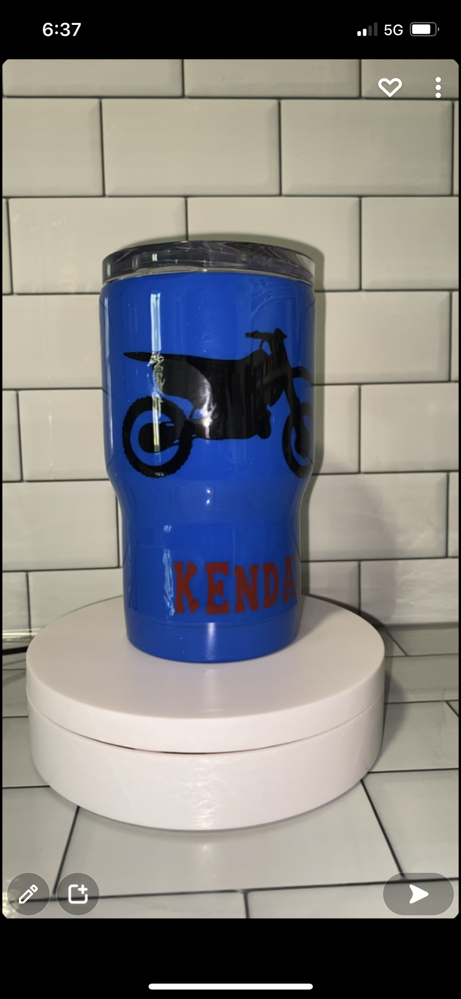 Create a 12oz Curvy Tumbler