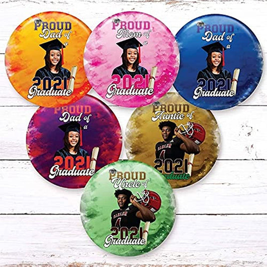 Custom Pin Back Buttons