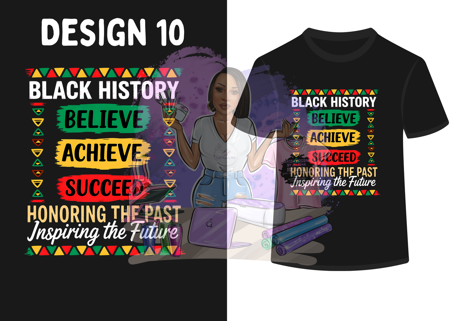 Limited Edition Juneteenth Tees – 10 Designs • $19.99 Only!