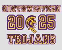 Northwestern Trojans Basketball Spirit Wear