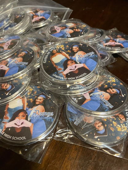 Custom Pin Back Buttons