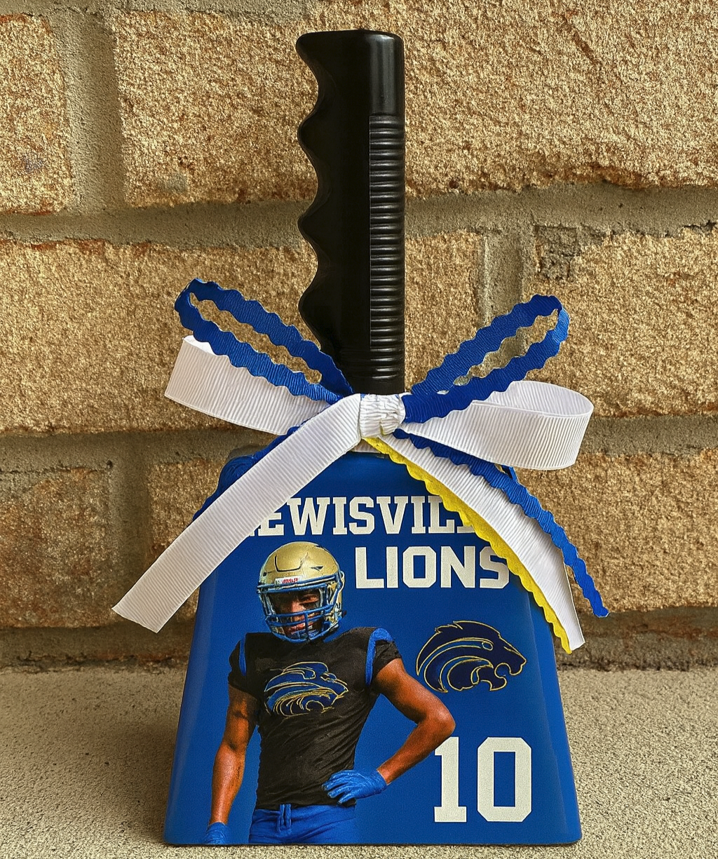 Custom Football Season Cowbells – Personalized