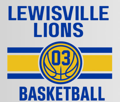 Lewisville Lions Basketball Spirit Wear
