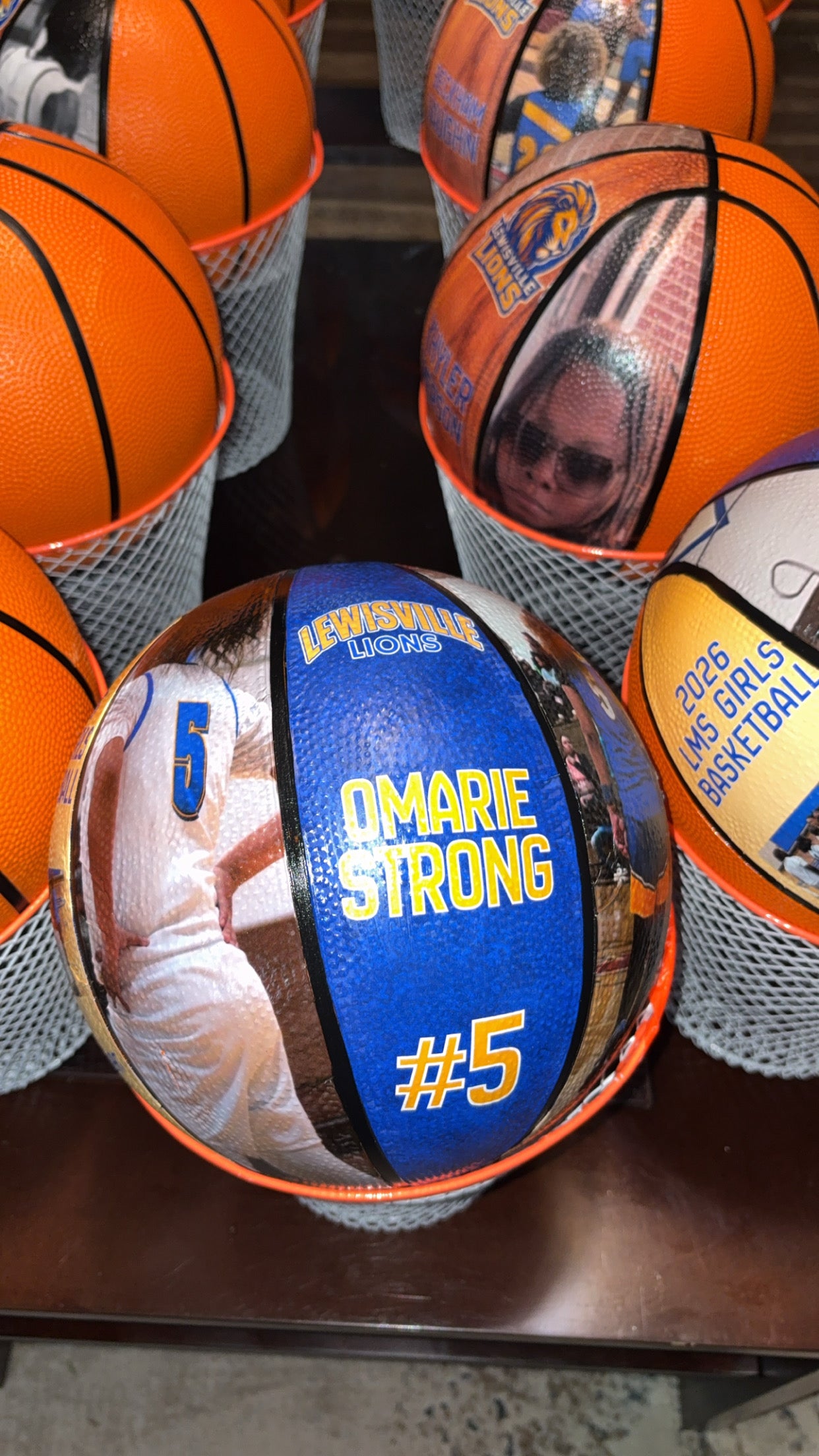 Custom Basketball, Personalized Basketball