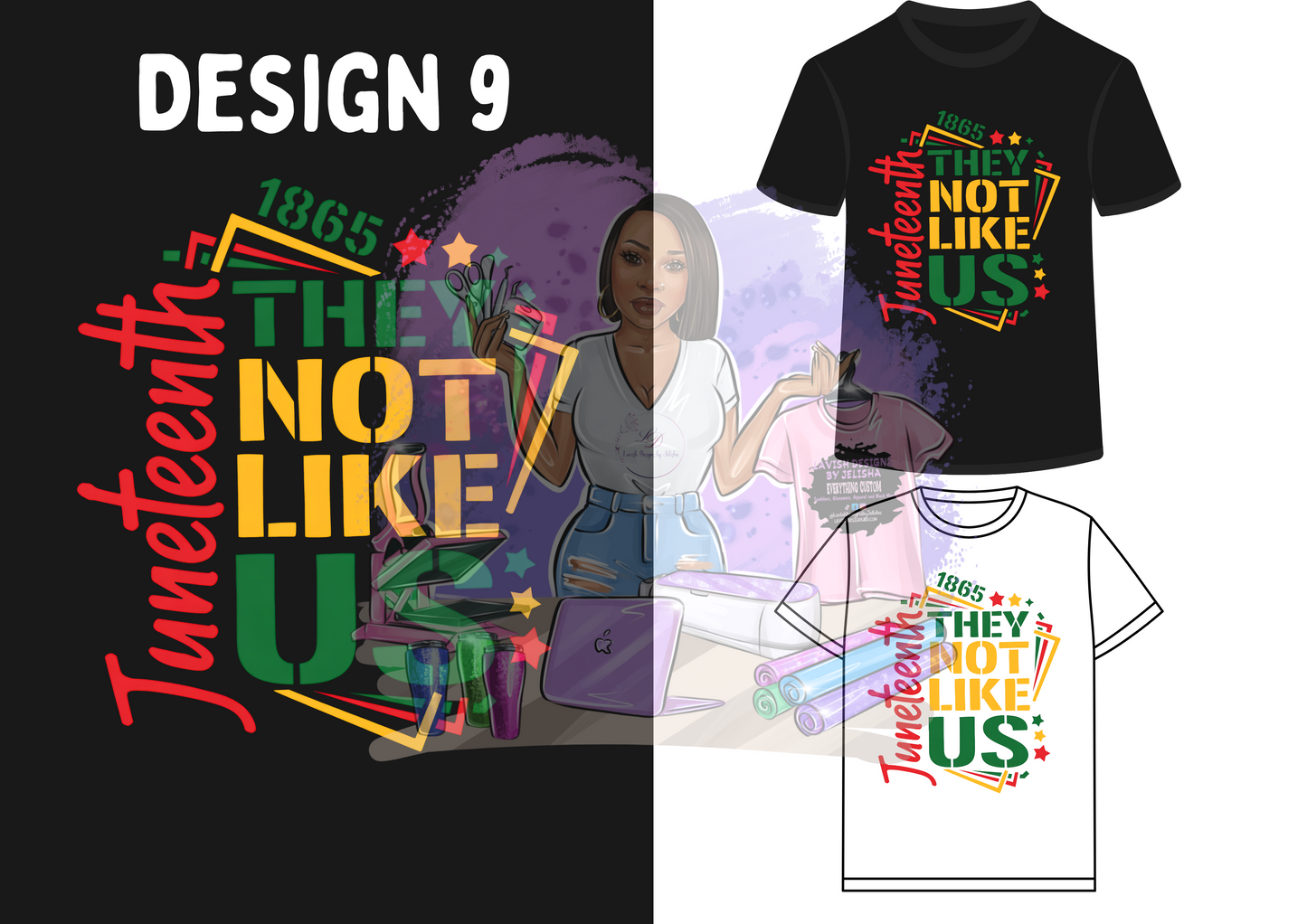 Limited Edition Juneteenth Tees – 10 Designs • $19.99 Only!