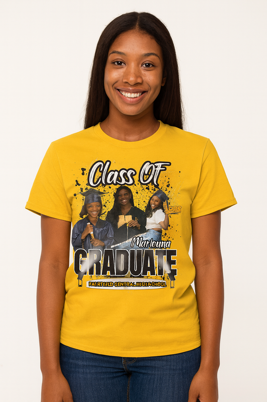 Graduation Shirts (Middle Design)
