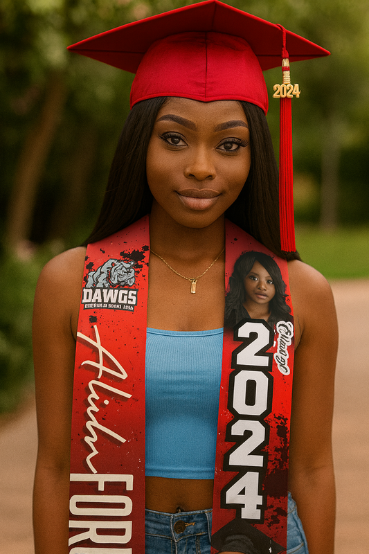 Custom Graduation Stole