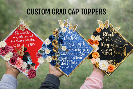 Graduation Cap Topper (Cap Not Included)