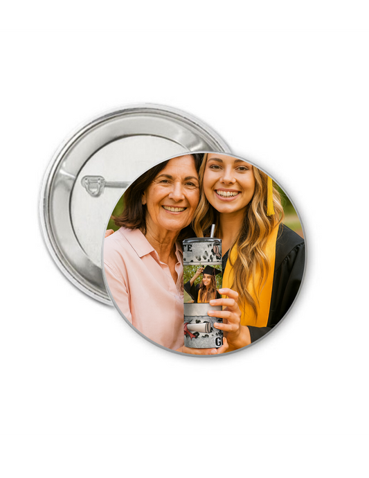 Custom Pin Back Buttons