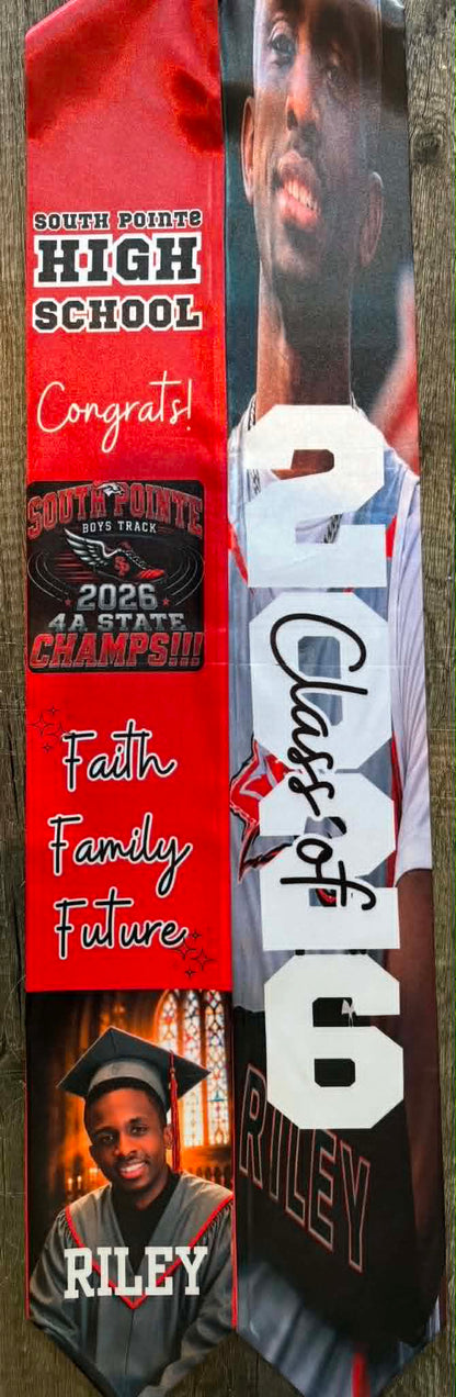 Custom Graduation Stole