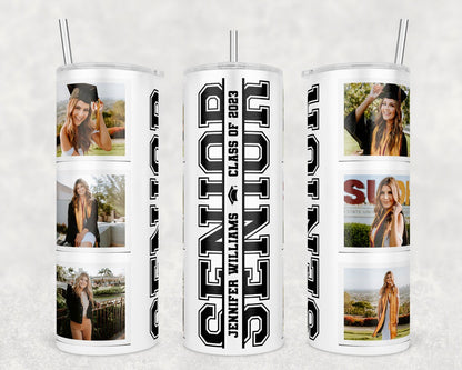 Graduation Photo Tumbler