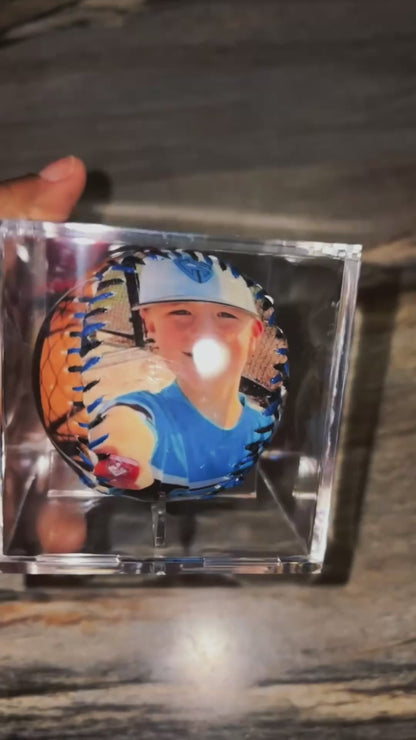 Custom Photo Baseball | Personalized Keepsake Gift