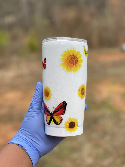 RTS 20oz Butterfly Tumbler