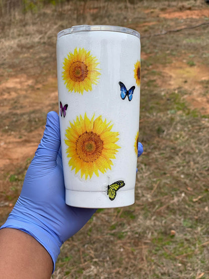 RTS 20oz Butterfly Tumbler