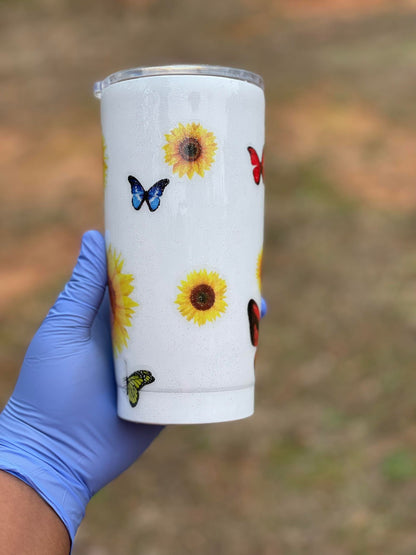 RTS 20oz Butterfly Tumbler