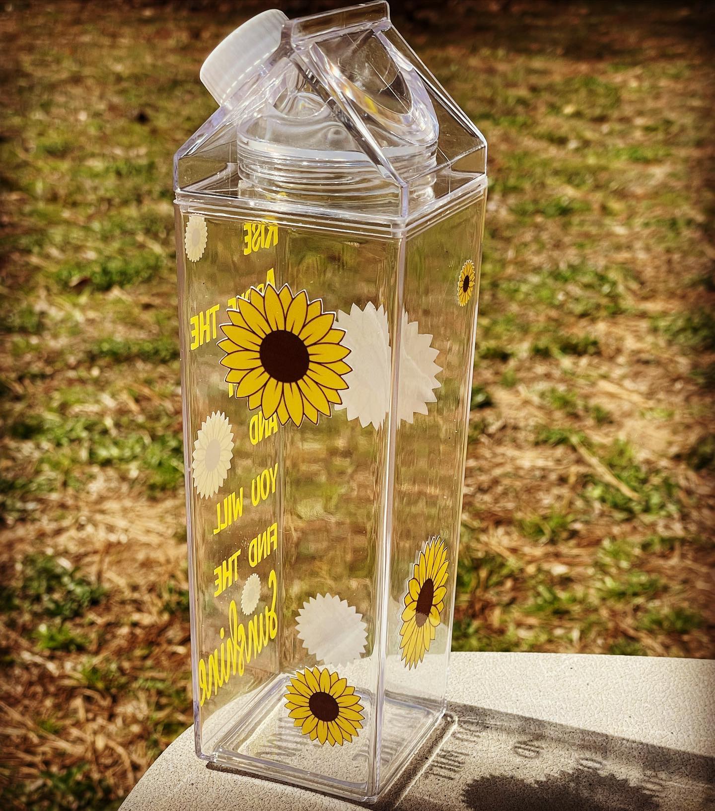 Create a Milk Carton Water Bottle