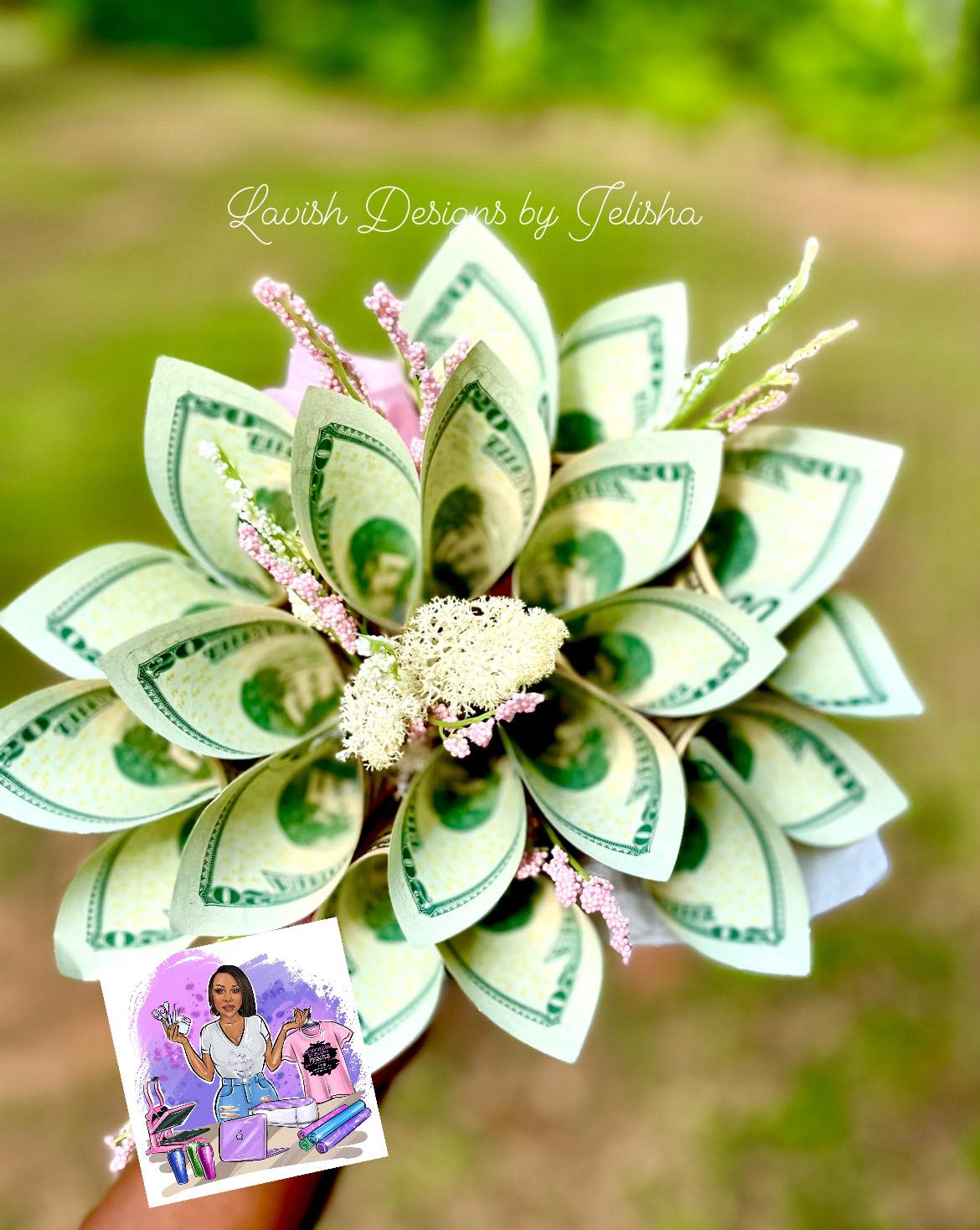 Luxury “Money” Bouquet – Realistic, Decorative Bills