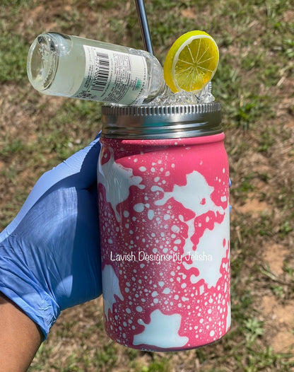Create a 17oz Mason Jar Tumbler