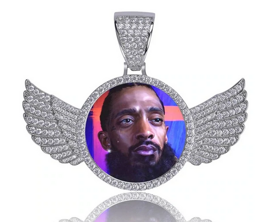 Angel Wings Memorial Necklace