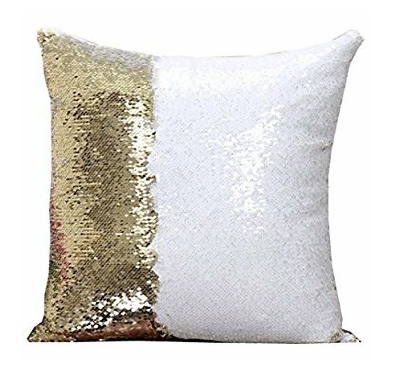 Personalized Photo Sequin Flip Pillow