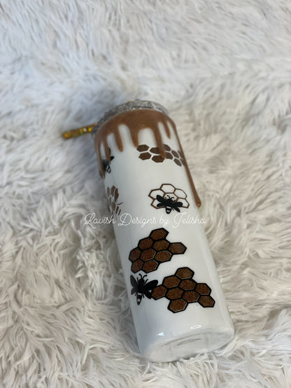 Create a Honey Bee Drip Tumbler