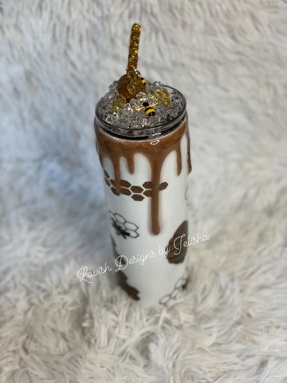 Create a Honey Bee Drip Tumbler