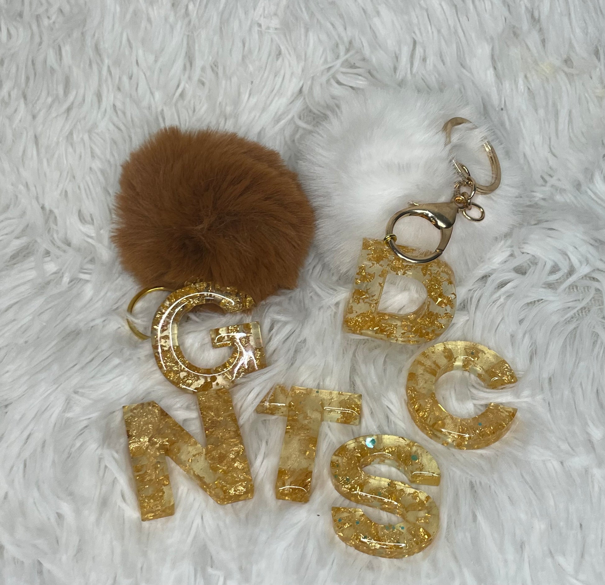 Personalized Initial Keychains – Lavish Designs by Jelisha